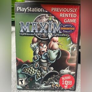 Maxime Ghost to Glory Video Game PlayStation 2
